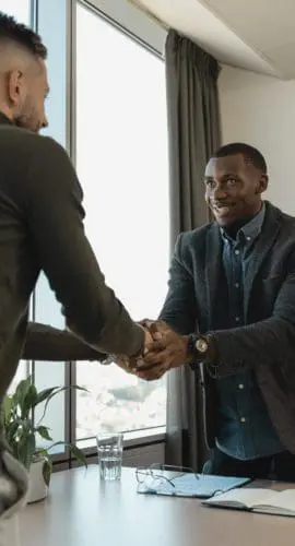 Man gets the job